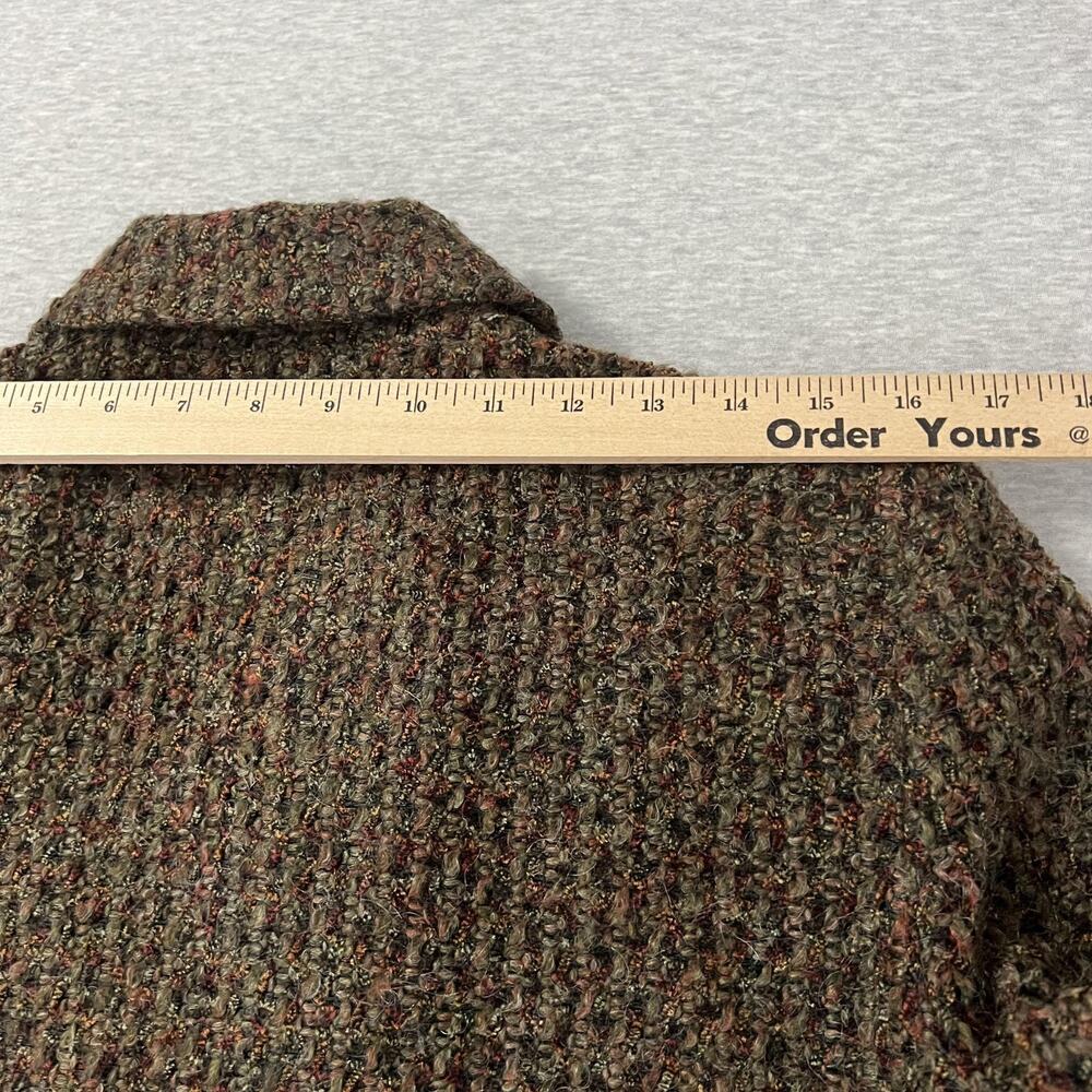 Vintage Requirements‎ Jacket Womens 12 Brown Boucle Chenille Mohair Made USA - Picture 13 of 14